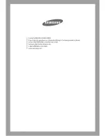 Предварительный просмотр 32 страницы Samsung DV3C6BGW/XAA Owner'S Manual