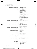 Предварительный просмотр 8 страницы Samsung DV400 Series User Manual