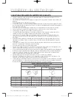 Предварительный просмотр 50 страницы Samsung DV400 Series User Manual