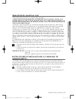 Предварительный просмотр 93 страницы Samsung DV400 Series User Manual