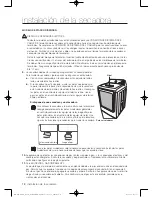 Предварительный просмотр 98 страницы Samsung DV400 Series User Manual