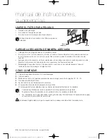 Предварительный просмотр 108 страницы Samsung DV400 Series User Manual