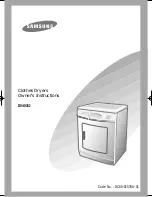 Samsung DV4015J Owner'S Instructions Manual предпросмотр