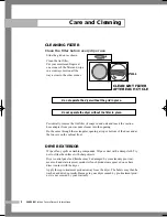 Предварительный просмотр 10 страницы Samsung DV4015J Owner'S Instructions Manual