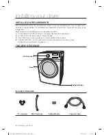 Предварительный просмотр 8 страницы Samsung DV405 SERIES User Manual