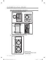 Предварительный просмотр 12 страницы Samsung DV405 SERIES User Manual