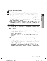 Предварительный просмотр 15 страницы Samsung DV405 SERIES User Manual