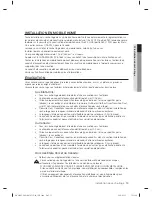 Предварительный просмотр 103 страницы Samsung DV405 SERIES User Manual