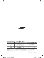 Предварительный просмотр 136 страницы Samsung DV405 SERIES User Manual