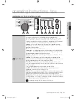 Предварительный просмотр 21 страницы Samsung DV407AE series User Manual