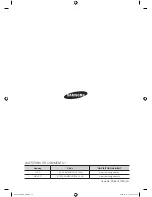 Предварительный просмотр 38 страницы Samsung DV407AE series User Manual