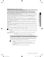 Предварительный просмотр 49 страницы Samsung DV407AE series User Manual