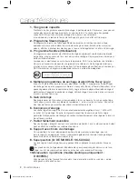 Предварительный просмотр 40 страницы Samsung DV409AEW User Manual