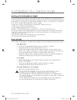 Предварительный просмотр 48 страницы Samsung DV409AEW User Manual