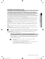 Предварительный просмотр 49 страницы Samsung DV409AEW User Manual