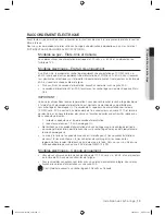 Предварительный просмотр 51 страницы Samsung DV409AEW User Manual