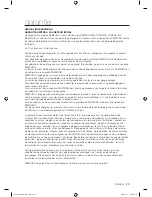 Предварительный просмотр 73 страницы Samsung DV409AEW User Manual