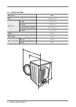 Предварительный просмотр 8 страницы Samsung DV409SEL Service Manual