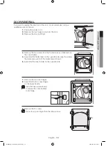 Предварительный просмотр 19 страницы Samsung DV40J3000E Series Manual