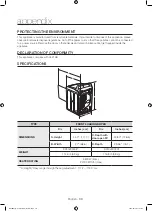 Предварительный просмотр 30 страницы Samsung DV40J3000E Series Manual