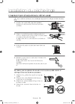 Предварительный просмотр 54 страницы Samsung DV40J3000E Series Manual