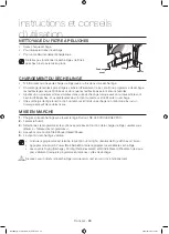 Предварительный просмотр 60 страницы Samsung DV40J3000E Series Manual