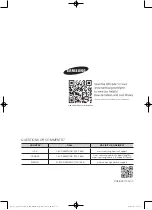 Предварительный просмотр 36 страницы Samsung DV40J3000EG Series User Manual