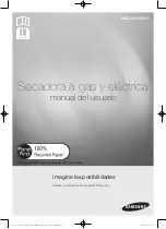 Предварительный просмотр 73 страницы Samsung DV40J3000EG Series User Manual