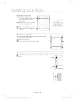 Предварительный просмотр 20 страницы Samsung DV40J3000EW User Manual