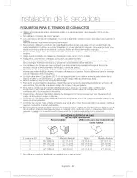 Предварительный просмотр 80 страницы Samsung DV40J3000EW User Manual