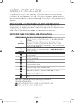 Предварительный просмотр 3 страницы Samsung DV40J3000G User Manual