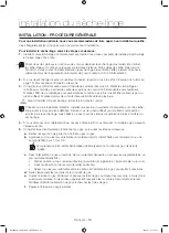 Предварительный просмотр 50 страницы Samsung DV40J3000G User Manual