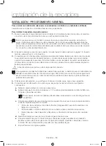 Предварительный просмотр 86 страницы Samsung DV40J3000G User Manual