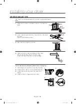 Предварительный просмотр 18 страницы Samsung DV40J3000GW User Manual