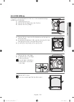 Предварительный просмотр 19 страницы Samsung DV40J3000GW User Manual