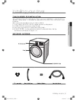 Предварительный просмотр 9 страницы Samsung DV410AE series User Manual