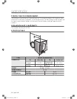 Предварительный просмотр 34 страницы Samsung DV410AE series User Manual