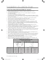 Предварительный просмотр 48 страницы Samsung DV410AE series User Manual