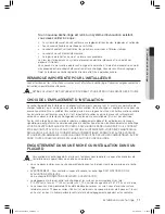 Предварительный просмотр 49 страницы Samsung DV410AE series User Manual