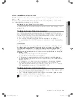 Предварительный просмотр 53 страницы Samsung DV410AE series User Manual