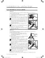 Предварительный просмотр 54 страницы Samsung DV410AE series User Manual