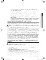 Предварительный просмотр 49 страницы Samsung DV419AE series User Manual