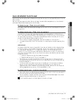 Предварительный просмотр 53 страницы Samsung DV419AE series User Manual