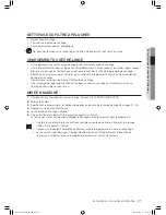 Предварительный просмотр 65 страницы Samsung DV419AE series User Manual