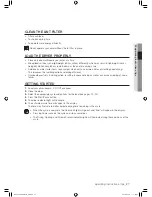 Предварительный просмотр 27 страницы Samsung DV419AES-02656B User Manual