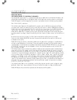 Предварительный просмотр 36 страницы Samsung DV419AES-02656B User Manual