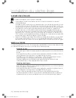 Предварительный просмотр 52 страницы Samsung DV419AES-02656B User Manual