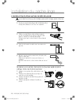 Предварительный просмотр 58 страницы Samsung DV419AES-02656B User Manual