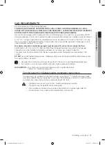 Preview for 11 page of Samsung DV419AG series User Manual