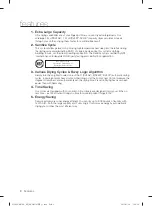 Предварительный просмотр 2 страницы Samsung DV422 Series User Manual